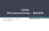 CEAV Microeconomia – BACEN Prof. Antonio Carlos Assumpção.