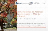 Instituto Brasileiro de Informação em Ciência e Tecnologia (IBICT) Ministério da Ciência, Tecnologia e Inovação (MCTI) Seminário Nacional de Arranjos Produtivos.