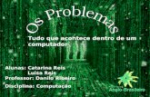 Alunas: Catarina Reis Luisa Reis Professor: Danilo Ribeiro Disciplina: Computação Tudo que acontece dentro de um computador.