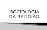 SOCIOLOGIA DA RELIGIÃO.  Promover a reflexão sobre as mudanças sociais na sociedade pós moderna e suas repercussões no estudo (ensino) das religiões.