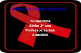 CEAG- C.E. Antonio Gonçalves Turma:2004 Série: 2º ano Professor:Jarbas Ano:2008.