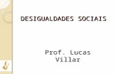 Prof. Lucas Villar DESIGUALDADES SOCIAIS. VÍDEO: A MINHA ALMA (O RAPA) O que é desigualdade social? A história da humanidade mostra-nos que, a partir.
