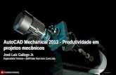 © 2012 Autodesk AutoCAD Mechanical 2013 - Produtividade em projetos mecânicos José Luiz Gallego Jr. Especialista Técnico – MAPData Tecn Inf e Com Ltda.
