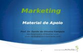 Material de Apoio Prof. Dr. Danilo de Oliveira Sampaio danilosampaio.ufjf@gmail.com  1 Jan./fev. 2015.