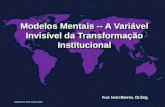 Copyright © 2010 Barros,Nelci Modelos Mentais -- A Variável Invisível da Transformação Institucional Prof. Nelci Barros, Dr.Eng.