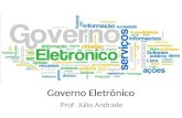 Governo Eletrônico Prof. Júlio Andrade. Tecnologia e Inovação...  umQ  umQ.