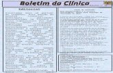Clínica de Psicologia COREU - Novembro de 2014 – Boletim nº 24 Comissão Editorial: Prof. Ana Paula Carvalho Pereira Passos - Coordenadora da Clínica de.