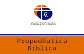 Propedêutica Bíblica 3 de Fevereiro de 2014 – Contexto Sócio-Político N. T.
