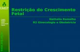Nathalia Ramalho R2 Ginecologia e Obstetrícia Restrição do Crescimento Fetal.