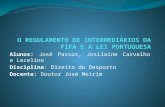 Alunos: José Passos, Josilaine Carvalho e Lecelino Disciplina: Direito do Desporto Docente: Doutor José Meirim.