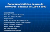 Panorama histórico de uso do softwares: décadas de 1960 à 1990 COORDENAÇÃO: Profa. Dra. Leni Vieira Dornelles Profa. Dra. Patrícia A. Behar Pesquisadoras: