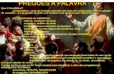 PREGUES A PALAVRA - 1 Que é Homilética? (1) Homilética, ramo da teologia aplicada que trata da composição e apresentação de sermões – é a pregação do jeito.