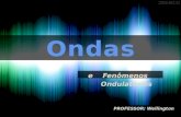 PROFESSOR: Wellington e Fenômenos Ondulatórios Ondulatórios.