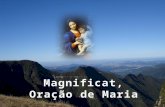 O Magnificat convida a uma descoberta desse mundo interior em que Deus aguarda cada homem, no íntimo do coração. Maria não confunde sua alma com seu.