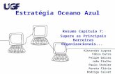 Estratégia Oceano Azul Resumo Capítulo 7: Supere as Principais Barreiras Organizacionais... Alexandre Luquez Fábio Dutra Felipe Dalias João Fialho Paulo.