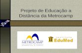 Projeto de Educação a Distância da Metrocamp. Objetivos do Uso de Tecnologias de EAD na Metrocamp Nos Cursos Presenciais: Substituição de 20% da carga.