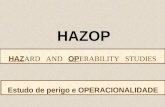 HAZOP HAZ ARD AND OP ERABILITY STUDIES Estudo de perigo e OPERACIONALIDADE.
