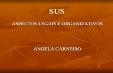 SUS ASPECTOS LEGAIS E ORGANIZATIVOS ANGELA CARNEIRO.