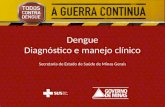 Dengue Diagnóstico e manejo clínico Secretaria de Estado de Saúde de Minas Gerais.