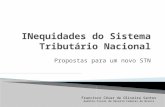 Propostas para um novo STN Francisco César de Oliveira Santos Auditor-Fiscal da Receita Federal do Brasil.