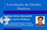 A evolução do Direito Positivo Rodrigo Otávio Spirandelli Antônio Carlos Wolkmer Copyright _ 2000 LINJUR Reprodução e distribuição autorizadas desde mantido.