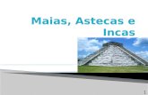 1. Introdução- p.3 Civilização Maia- p.4 a 7 Localização-p.4 Grupos Sociais-p.5 Tecnologia-p.6 e 7 Civilização Asteca -p.8 a 12 Localização-p.8 Grupos.