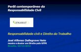 Perfil contemporâneo da Responsabilidade Civil Responsabilidade civil e Direito do Trabalho José Affonso Dallegrave Neto mestre e doutor em Direito pela.