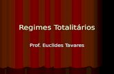 Regimes Totalitários Prof. Euclides Tavares. Fascismo Italiano De 1882 a 1900, a “era da grande política”, a Itália se expande na África. A industrialização.