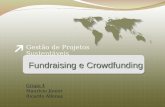 Gestão de Projetos Sustentáveis Fundraising e Crowdfunding Grupo 4 Maurício Júnior Ricardo Alfenas.