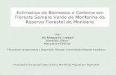 Estimativa de Biomassa e Carbono em Floresta Sempre Verde de Montanha da Reserva Florestal de Moribane 1/ Faculdade de Agronomia e Engenharia Florestal,