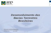 Desenvolvimento das Bacias Terrestres Brasileiras VIII Encontro Anual dos Coordenadores e Pesquisadores Visitantes do PRH-ANP/MCT Florianópolis/SC Agosto/2006.