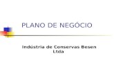 PLANO DE NEGÓCIO Indústria de Conservas Besen Ltda.