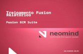 Www.neomind.com.br Treinamento Fusion Relatórios Fusion ECM Suite.