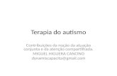 Terapia do autismo Contribuições da noção da atuação conjunta e da atenção compartilhada. MIGUEL HIGUERA CANCINO dynamiscapacita@gmail.com.