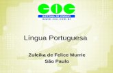 Língua Portuguesa Zuleika de Felice Murrie São Paulo.