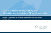10a Edição - Hutt/Speh B2B - Gestão de Marketing em Mercados Industriais e Organizacionais Capítulo 7: Estratégias de Marketing Industrial para Mercados.