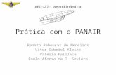 Prática com o PANAIR Renato Rebouças de Medeiros Vitor Gabriel Kleine Valéria Faillace Paulo Afonso de O. Soviero AED-27: Aerodinâmica Supersônica.