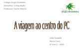 Colégio Anglo-Brasileiro Disciplina: Computação Professor: Danilo Ribeiro Júlia Castello Maria Clara 6º Ano A - 2009.