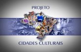 PROJETO CIDADES CULTURAIS Identidades Brasileiras Cultura, história e turismo. VARGINHA-MG.