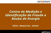 Célio Gonçalves Júnior Centro de Medição e Identificação de Fraude e Roubo de Energia.