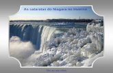 Clic ao seu ritmo As cataratas do Niagara no Inverno.