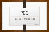 PEG Técnica e Indicações Enfª Ana Carla Correia (H.G.O., EPE) Novembro/2014.