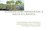ECOSSISTEMA MANGUEZAL E MATA ATLÂNTICA Uma WebQuest de Ciências e conhecimentos para o 4º ANO Prof Maria Helena Klein.