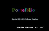 PortefólioPortefólio Escola EB 2,3/S Vale de Cambra Marina Martins nº17 10ºG.