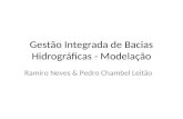 Gestão Integrada de Bacias Hidrográficas - Modelação Ramiro Neves & Pedro Chambel Leitão.