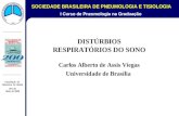 I Curso de Pneumologia na Graduação SOCIEDADE BRASILEIRA DE PNEUMOLOGIA E TISIOLOGIA Faculdade de Medicina da Bahia 29 a 31 Maio de 2008 DISTÚRBIOS RESPIRATÓRIOS.