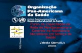 Valeska Stempliuk 27/03/2006 Curso de Capacitação da Rede de Monitoramento e Controle da Resistência Microbiana em Serviço de Saúde.