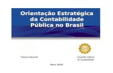 Orientação Estratégica da Contabilidade Pública no Brasil Maio 2008 Tesouro NacionalConselho Federal de Contabilidade.