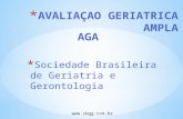 * Sociedade Brasileira de Geriatria e Gerontologia .