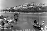 Rio Mondego e Cidade Alta Década 1950. Ano 2011 Rio Mondego e Cidade Alta.